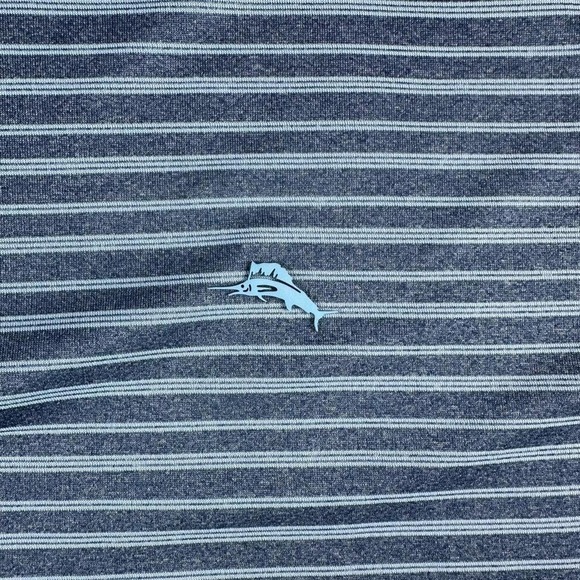 Tommy Bahama Striped Polo Shirts Mens XXXL TTTG Blue Preppy Resortwear Old Money - Picture 3 of 6
